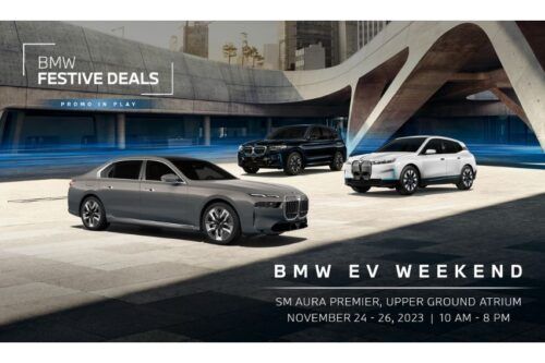 BMW PH to showcase EV lineup at SM Aura this weekend