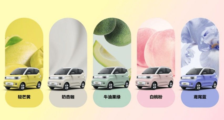 Wuling Hongguang Mini EV Macaron
