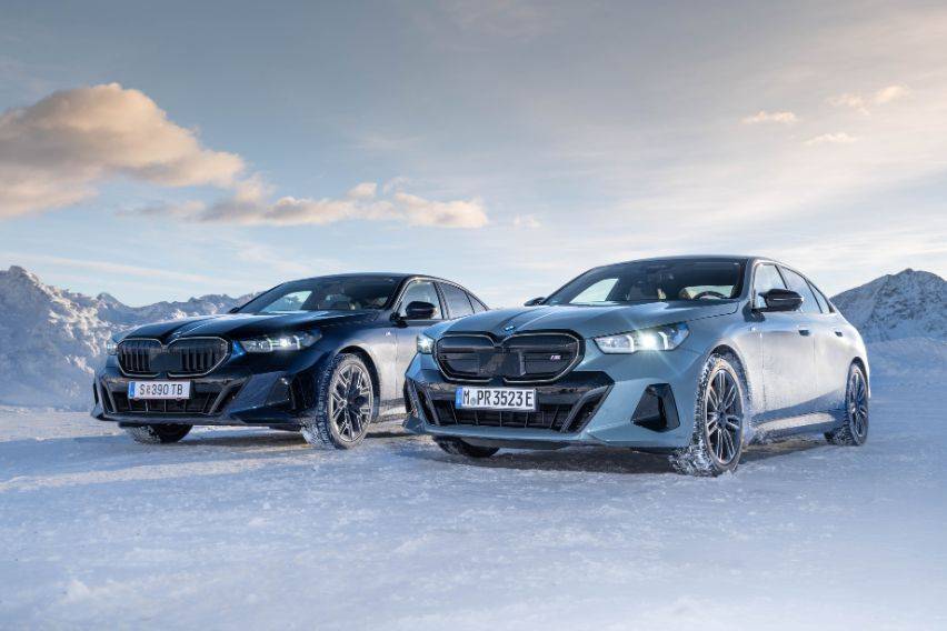 BMW 5 Series showcases capabilities, state-of-the-art tech on Austrian glacier