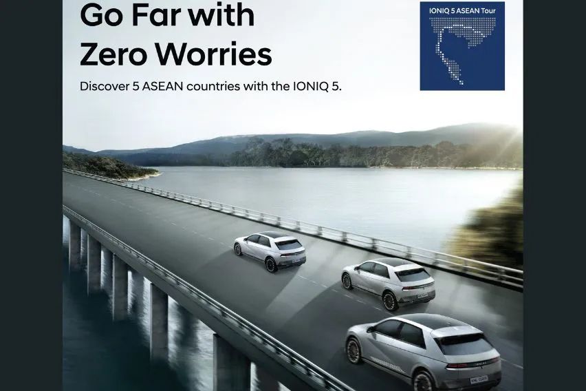 ขบวนรถ Hyundai Ioniq 5 กำลังเดินทางไป 5 ประเทศอาเซียน ใน 11 วัน