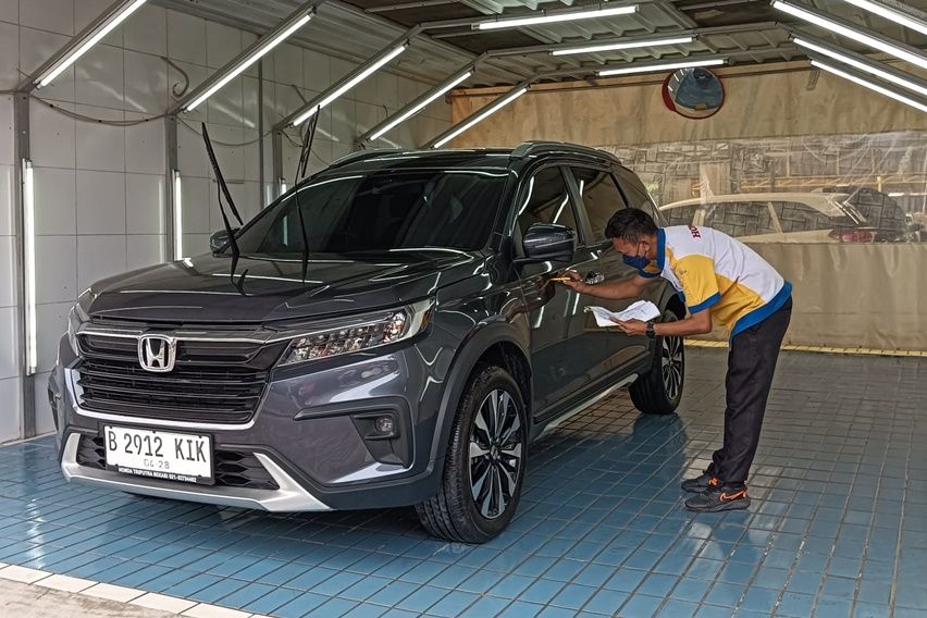 bengkel bodi dan cat Honda Megatama