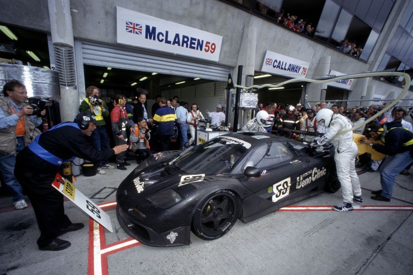 Mclaren at 1995 Le Mans