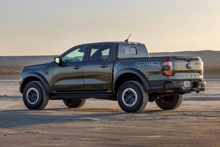 2024 Ford Ranger Raptor equipped with Fox Live Valve tech for even