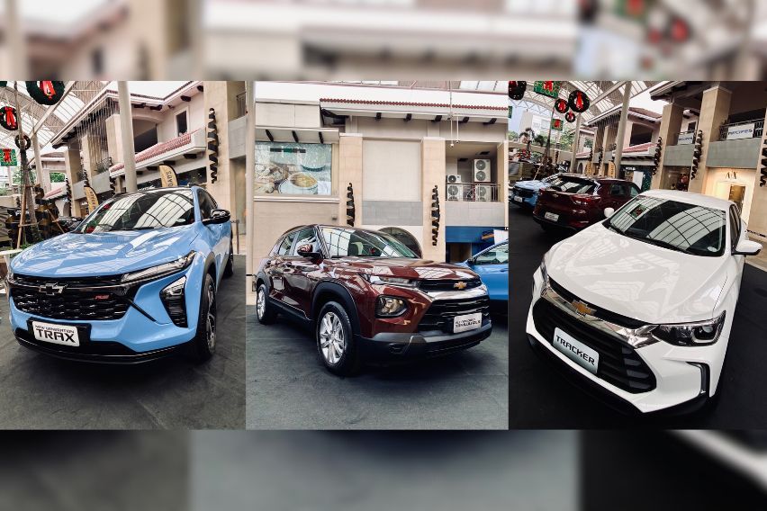 Chevrolet Trax, Chevrolet Trailblazer, and Chevrolet Tracker