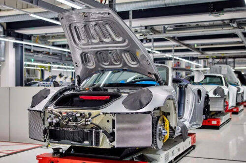 Porsche upgrades its main production plant in Zuffenhausen Porsche upgrades its main production plant in Zuffenhausen