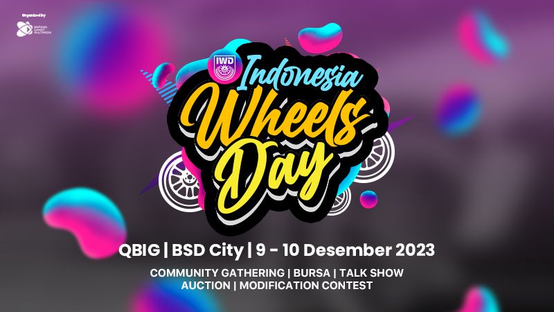 Indonesia Wheels Day 2023, Pameran Pelek dan Ban Pertama di Indonesia
