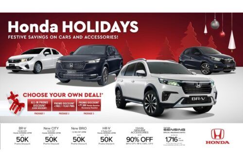 Latest attractive deals on Honda 4-wheelers offered in holiday promo