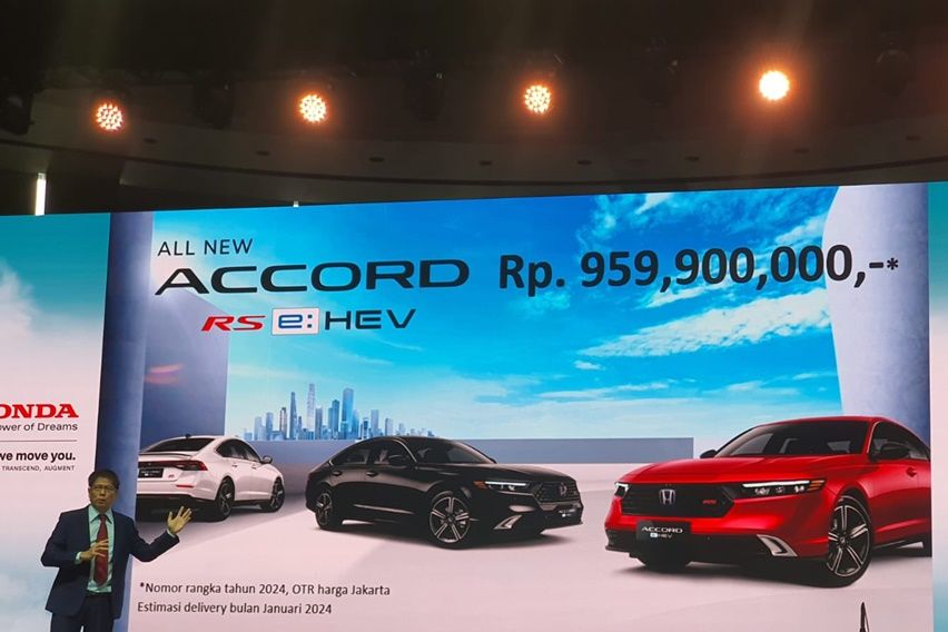 Harga Honda Accord e:HEV