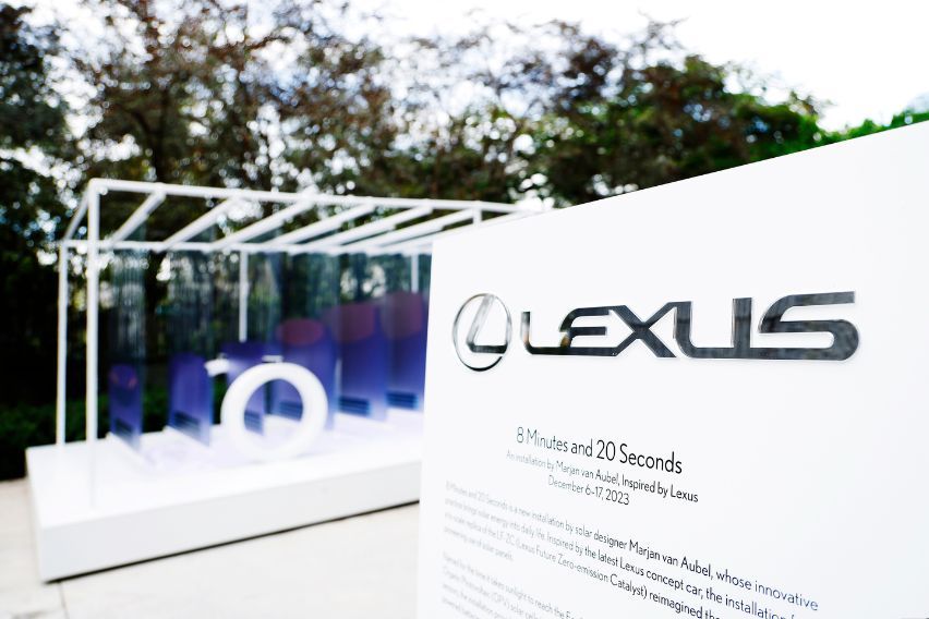 Lexus installation at ICA Miami