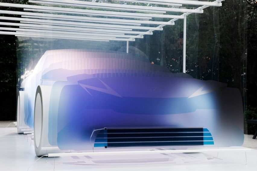 Lexus unveils interactive installation inspired by LF-ZC concept car