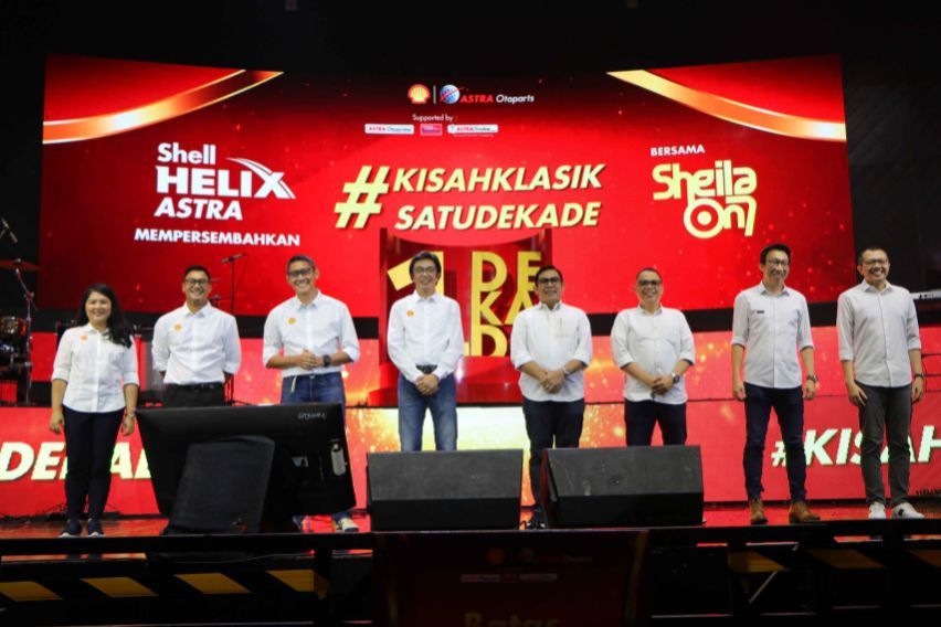 Pelumas Shell Helix Astra Rayakan Kehadiran Satu Dasawarsa