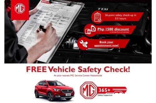 MG Motor PH offers free safety checkup, discounted services this holiday season