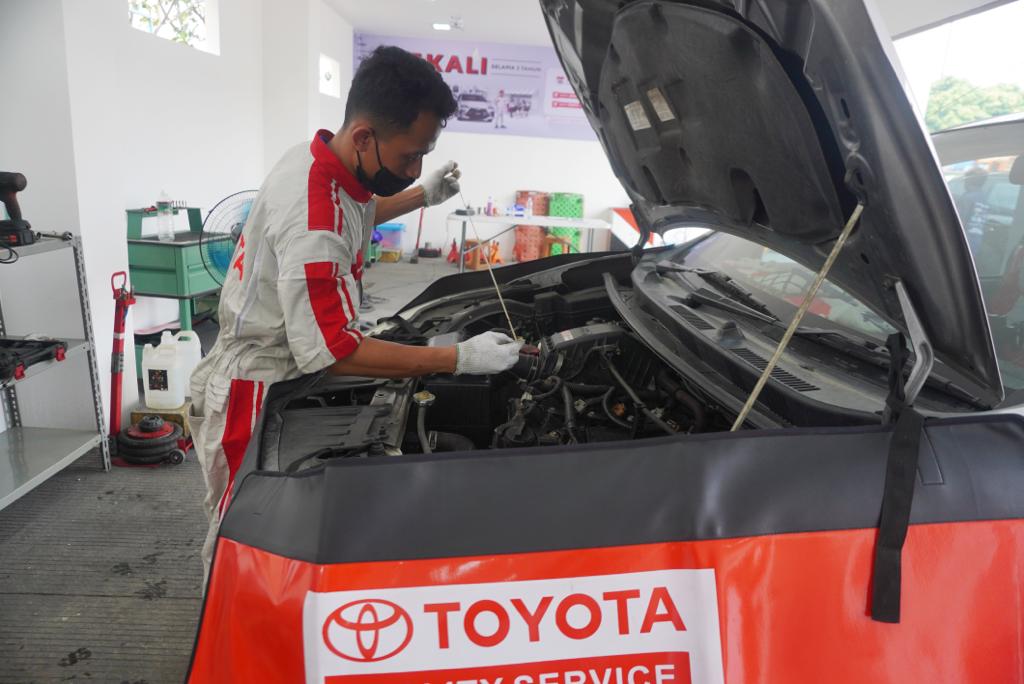 Toyota posko dan bengkel siaga libur Nataru