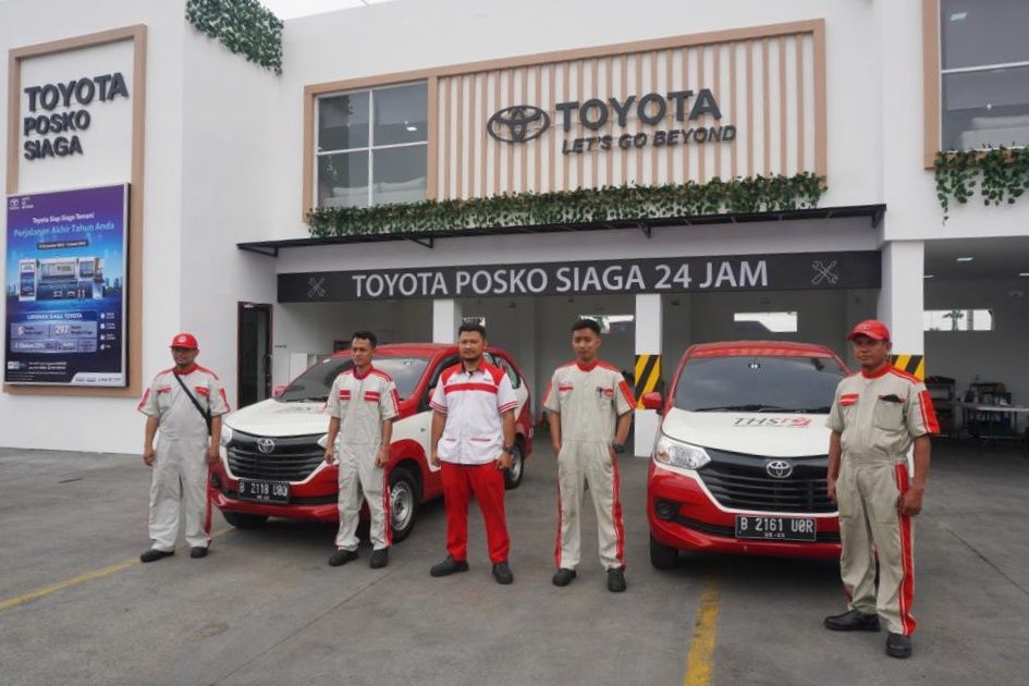 Toyota posko dan bengkel siaga libur Nataru