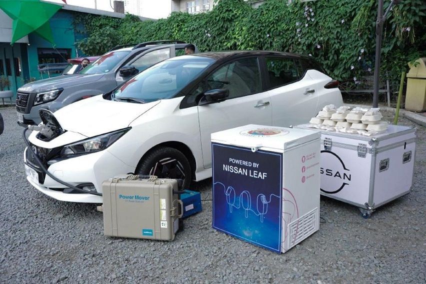 Nissan Leaf provides power during fun holiday activities with realme, Make-A-Wish Foundation