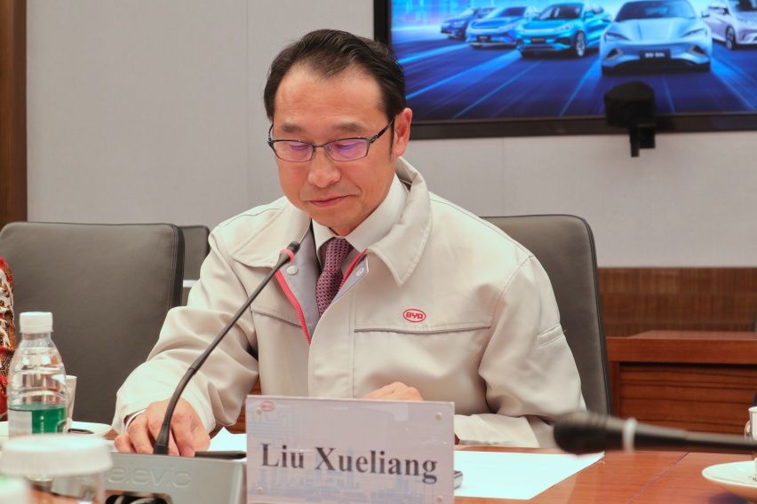 Liu Xueliang - President Director BYD Asia-Pacific Sales Division