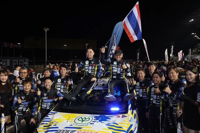 Toyota's eco-friendly race cars complete Thailand’s 10-hour endurance race