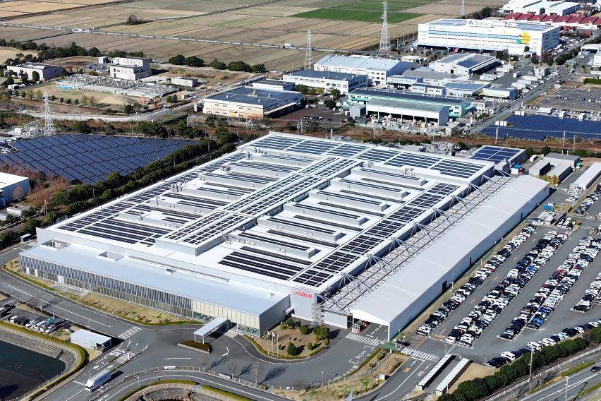 Yamaha installs new solar power generation system in Fukuroi plant