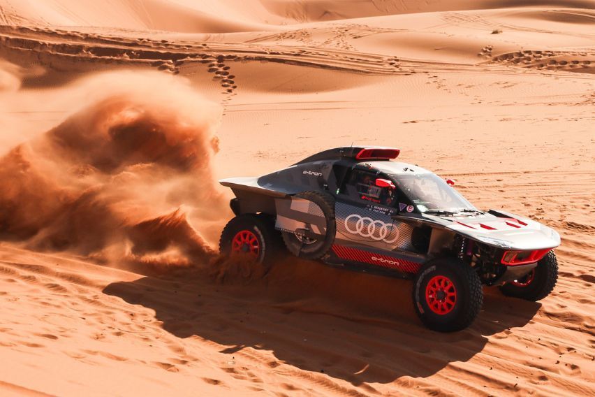 Upgraded Audi RS Q e-tron to enter 2024 Dakar Rally