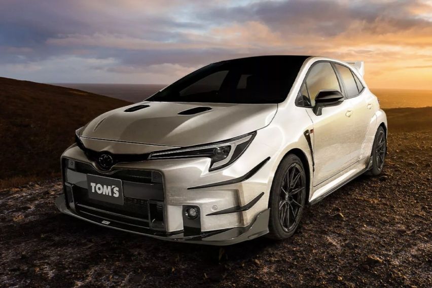 Tom's racing toyota tokyo auto salon 2024