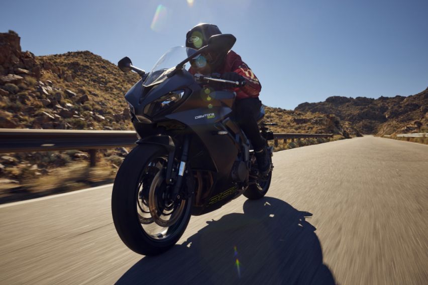 Here’s your first look at the all-new 2024 Triumph Daytona 660 