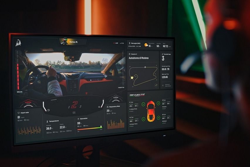 Lamborghini Telemetry X