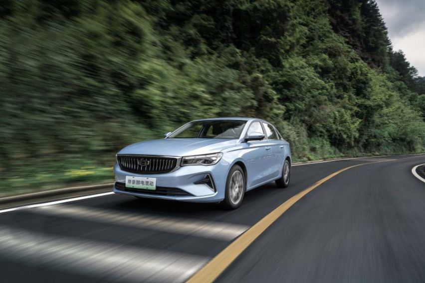 Methanol-powered Geely Emgrand