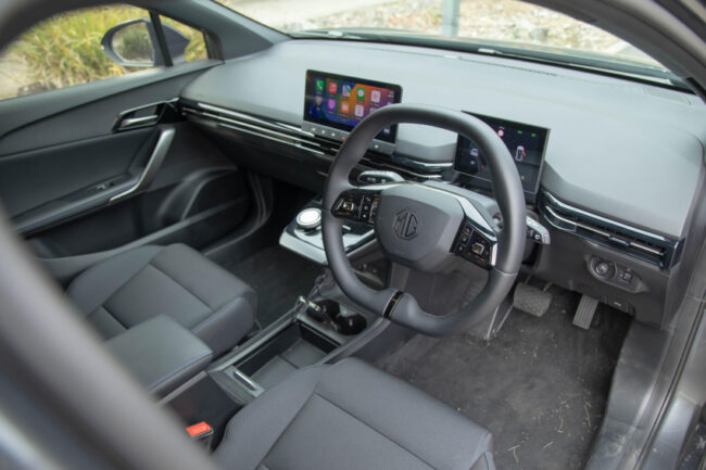 MG4 EV interior