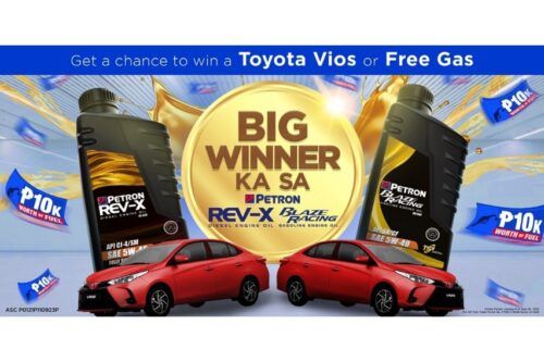 2 Toyota Vios up for grabs in Petron’s engine oil promo