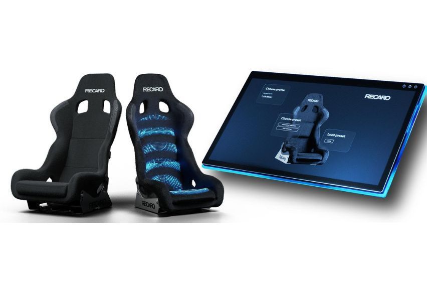 Recaro presents new tech available in latest sim seat