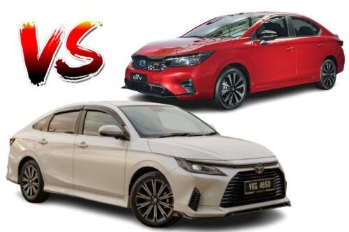 Comparison: Toyota Vios Hybrid vs Honda City RS e:HEV - Which will reign supreme?