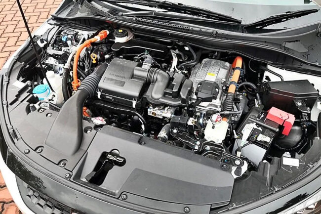 Honda City hybrid engine