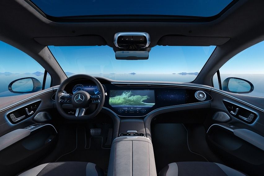 Mercedes-Benz EQS MBUX Hyperscreen