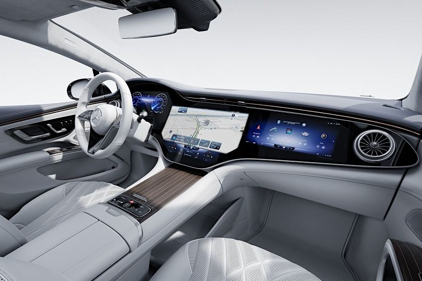 Mercedes-Benz EQS MBUX Hyperscreen