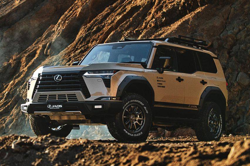 Modified Lexus GX 550 Overtrail previewed at Tokyo Auto Salon 2024