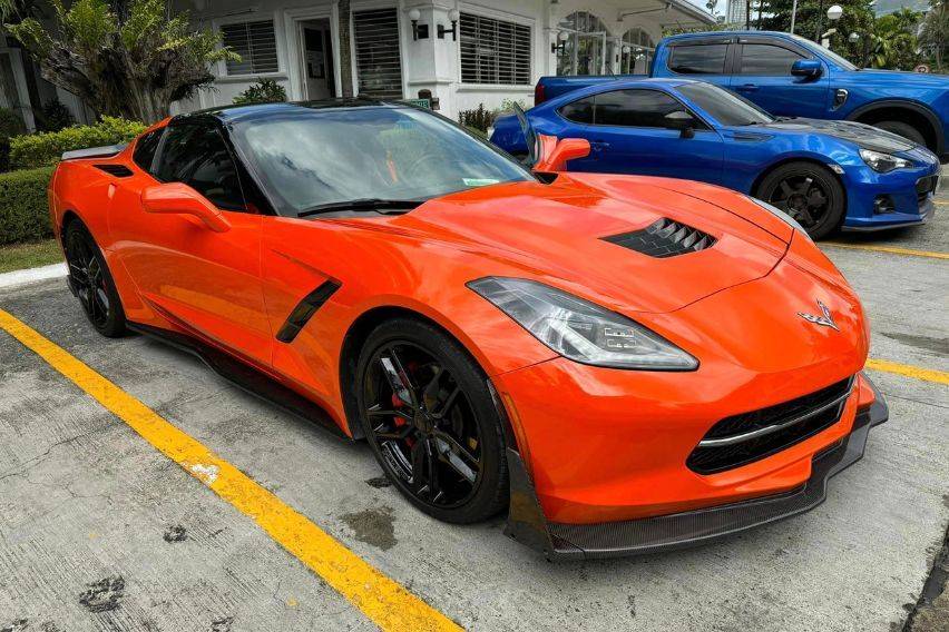 Daniel Padilla’s Chevrolet C7 Corvette sold for P6-M