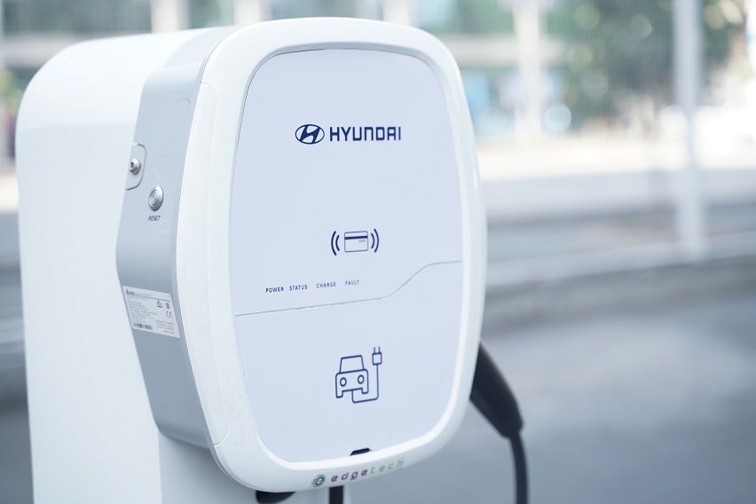 Wallbox charger at Hyundai Ioniq 5 turnover to Makati