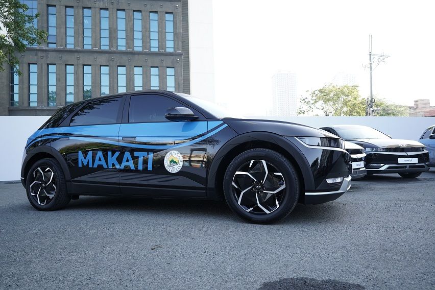 Hyundai Ioniq 5 turnover to Makati