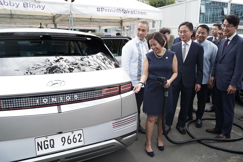Hyundai Ioniq 5 turnover to Makati