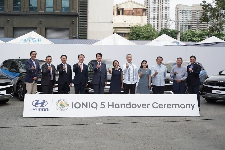 Hyundai Ioniq 5 turnover to Makati