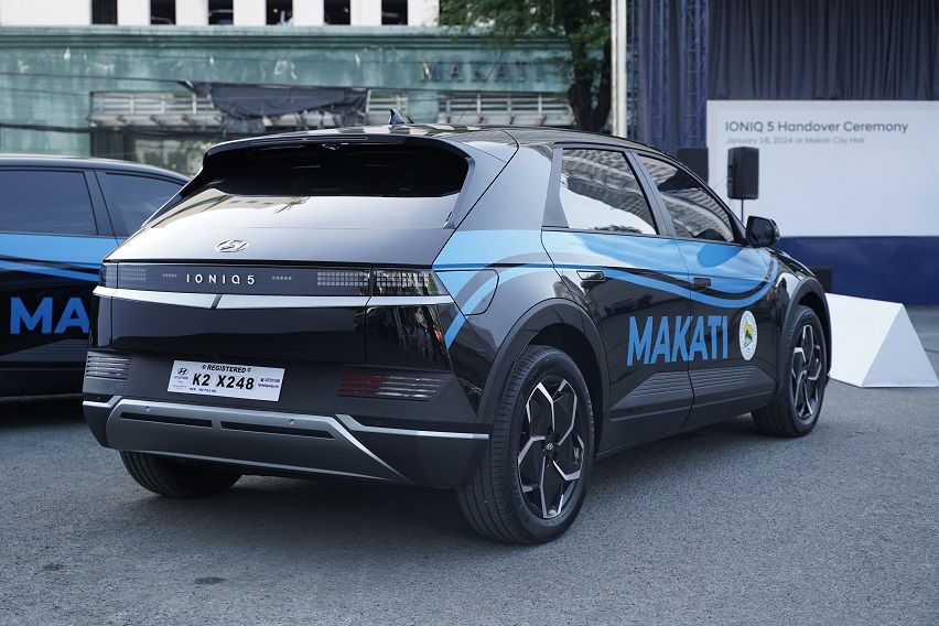 Hyundai Ioniq 5 turnover to Makati