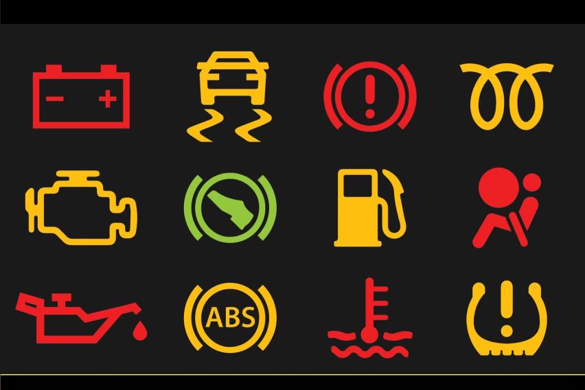 Dashboard warning lights