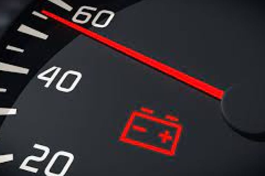 Battery Charging Warning Light