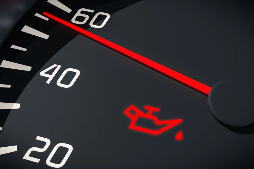 Engine Oil Pressure Warning Light