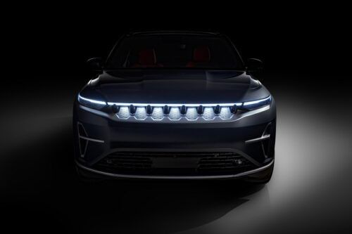 Jeep teases purely-electric Wagoneer S