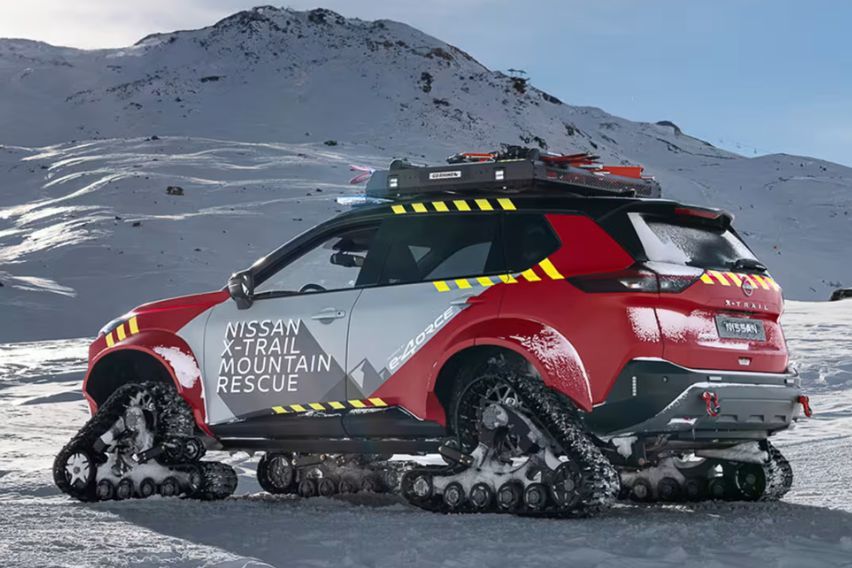 Nissan X-Trail Mountain Rescue