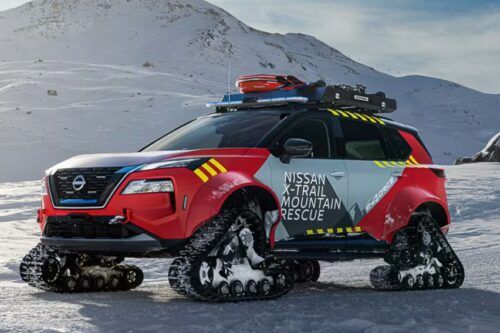 Nissan introduces modified X-Trail for mountain rescue needs