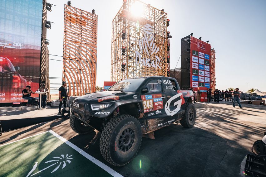 Toyota Gazoo Racing at 2024 Dakar Rally