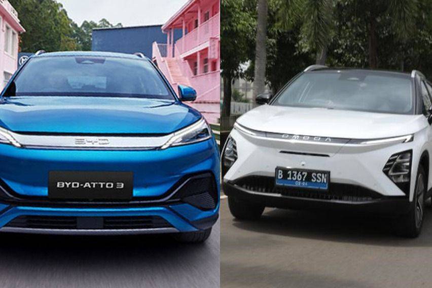 Adu Kekuatan SUV Listrik BYD Atto 3 Vs Chery Omoda E5 yang Segera Meluncur