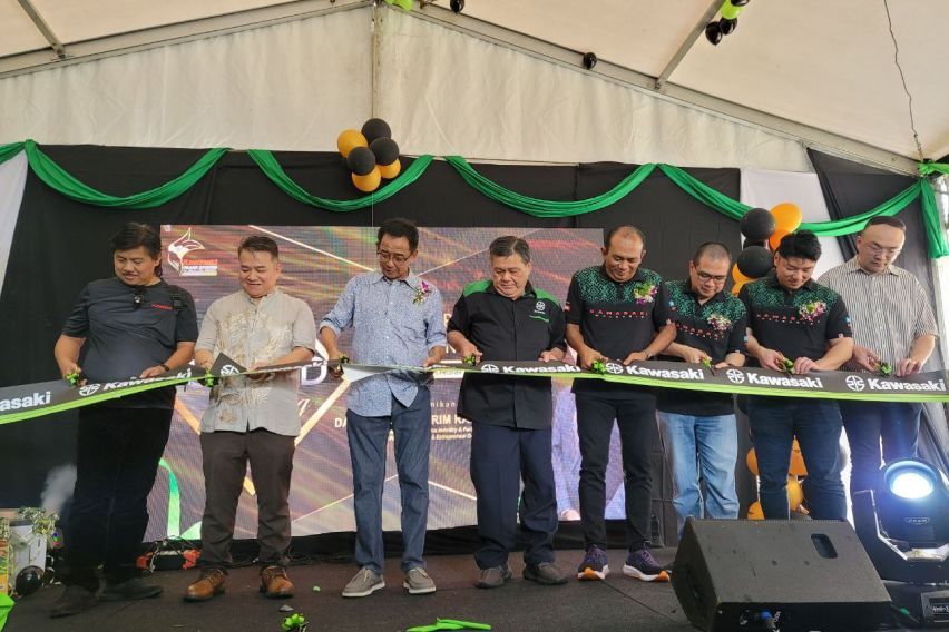 New Kawasaki 4S centre opens in Kuching, Sarawak